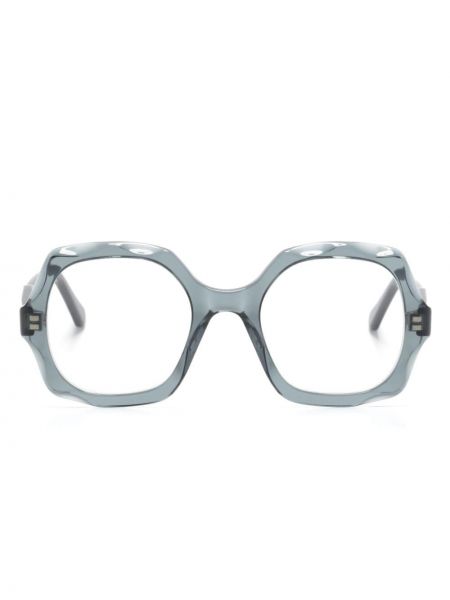 Ochelari cu imprimeu geometric Chloé Eyewear negru