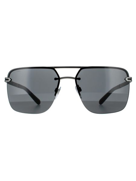 Серые очки солнцезащитные Bvlgari