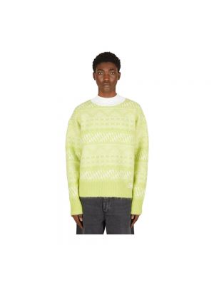 Sweter z okrągłym dekoltem Eytys zielony
