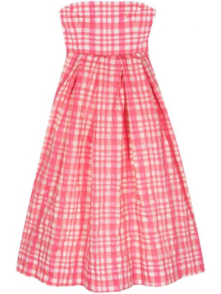 Midi šaty Rosie Assoulin růžové