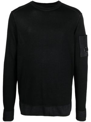 Rund hals sweatshirt C.p. Company svart