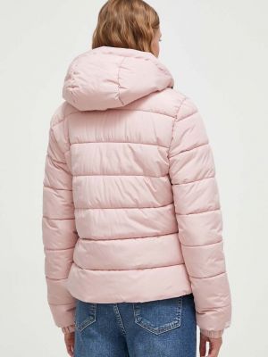 Téli kabát Superdry rózsaszín