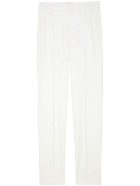 Krepové kalhoty Zadig&voltaire bílé