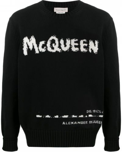 Пуловер с кръгло деколте Alexander Mcqueen