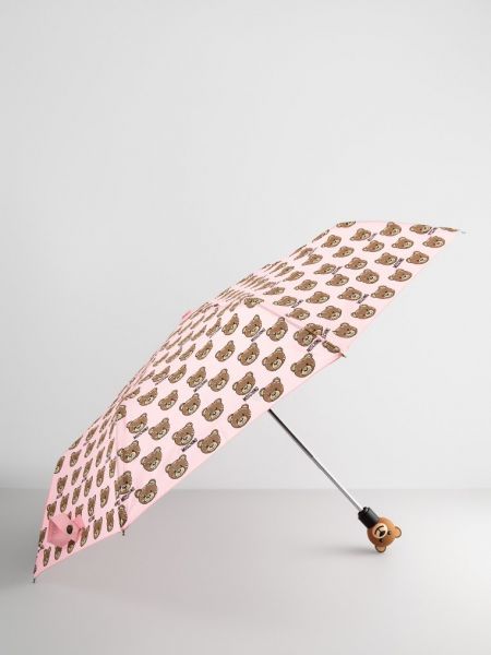 Parasol Moschino różowy