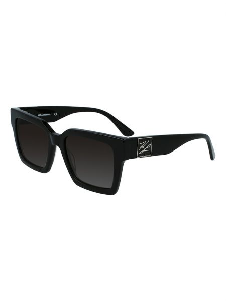 Очки солнцезащитные с градиентом Karl Lagerfeld черные
