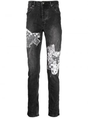 Jeans skinny con stampa Ksubi