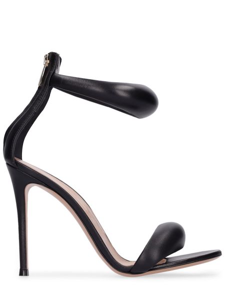 Sandalias de cuero Gianvito Rossi negro