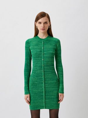 Платье-карандаш Tara Jarmon зеленое