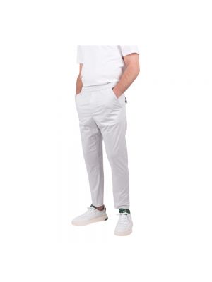 Pantalones con estampado tropical Drykorn gris