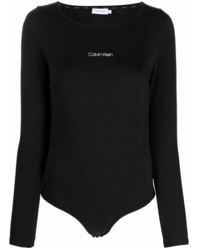 Bomull body Calvin Klein svart