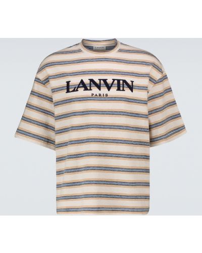Тениска на райета Lanvin