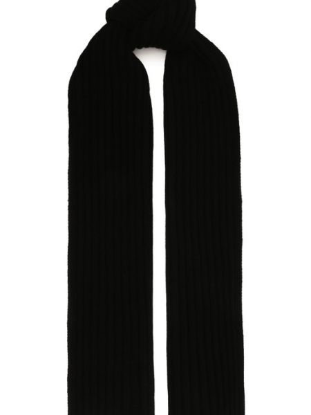 Кашемировый шарф Gran Sasso черный