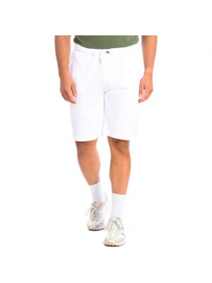 Spodnie sportowe La Martina białe