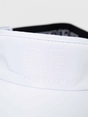 Однотонна кепка P.e Nation біла