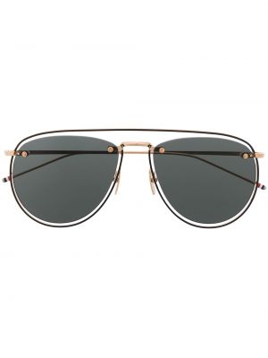 Okulary przeciwsłoneczne Thom Browne Eyewear złote