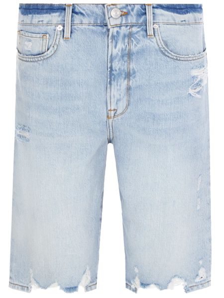 Голубые джинсовые шорты Frame