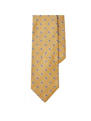 Krawat Brooks Brothers żółty