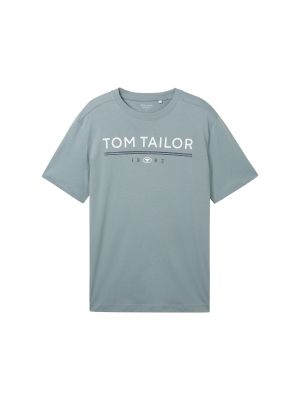 Тениска Tom Tailor сиво