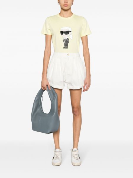 T-shirt Karl Lagerfeld jaune