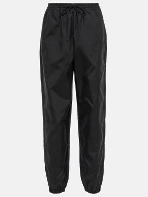 Pantaloni cu picior drept Wardrobe.nyc negru