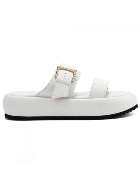 Белые сандалии Pollini