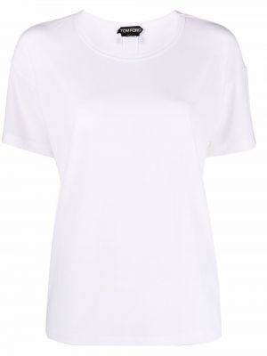 T-shirt a maniche corte Tom Ford bianco
