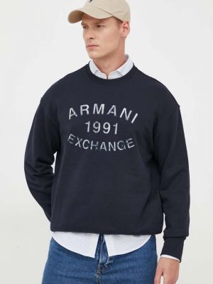 Pulover Armani Exchange modra