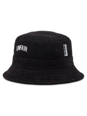 Černý manšestrový klobouk Unfair Athletics