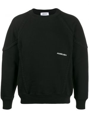 Raštuotas džemperis Ambush juoda