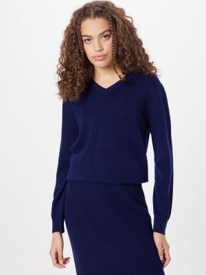Кашмирен пуловер Pure Cashmere Nyc синьо
