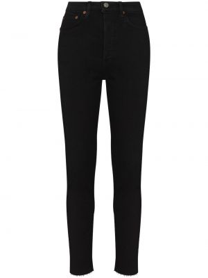 Skinny jeans Re/done svart