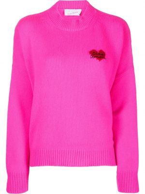 Sweter wełniany Giada Benincasa różowy