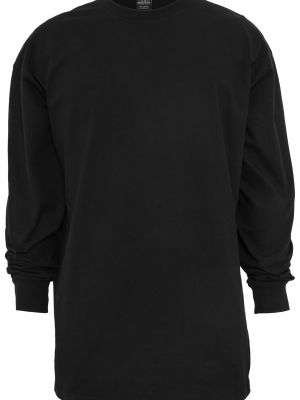 Tričko s dlhými rukávmi Urban Classics čierna