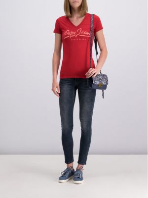 Polo Pepe Jeans rosso