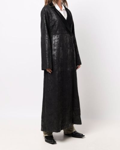 Kabát Gianfranco Ferré Pre-owned černý