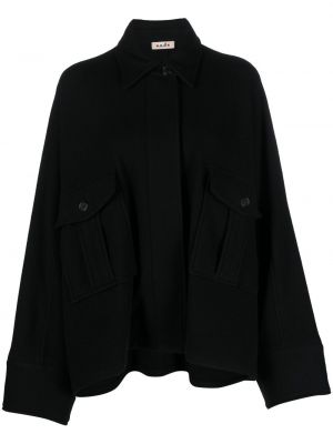 Μακρύ παλτό Alberto Biani μαύρο