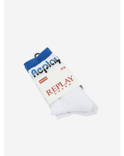 Ponožky Replay bílé