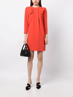 Mini šaty s mašlí Paule Ka červené