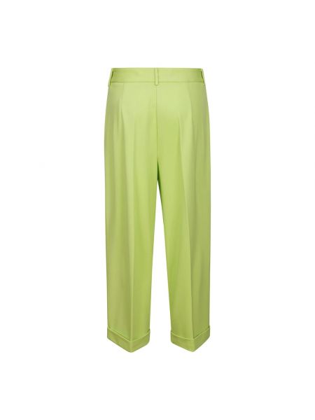 Pantalones rectos Liviana Conti verde