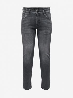 Skinny jeans Only & Sons grau