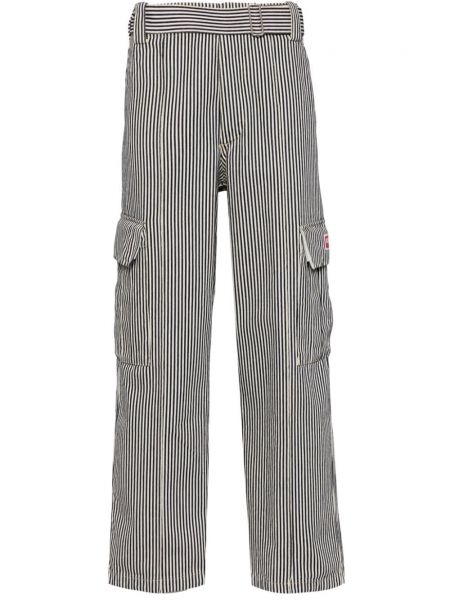 Pruhované džínsy s rovným strihom Kenzo
