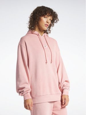 Bluză oversize Reebok roz