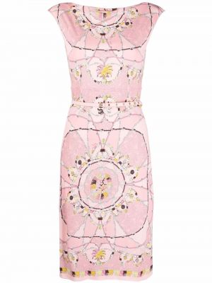 Trykt dress Pucci rosa