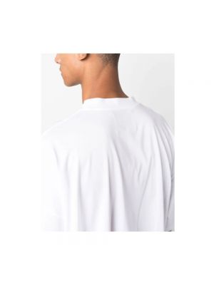 Camiseta de algodón oversized Studio Nicholson blanco