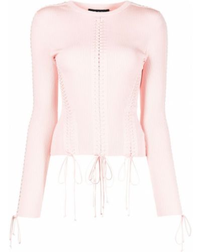 Top a maniche lunghe Dolce & Gabbana rosa