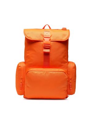 Nylonowy plecak Calvin Klein Jeans pomarańczowy