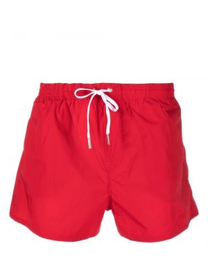 Trykt shorts Dsquared2 rød