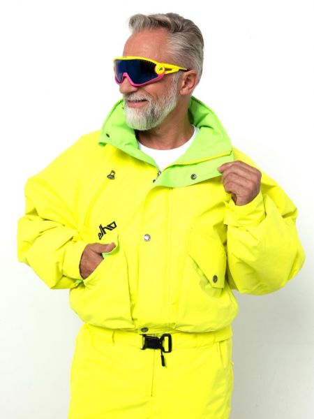 Kurtka narciarska Elho żółta