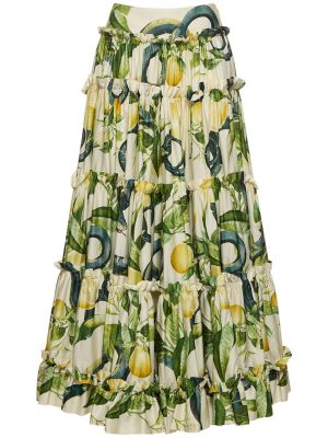 Bavlněné dlouhá sukně Roberto Cavalli